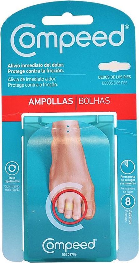446x840-74 Blisters Between Toes Feet 8 Dressings By Compeed 8 Pcs - Image 1