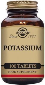 Mineralen - Kaliumgluconaat Solgar (100 tabletten)
