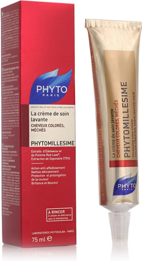 457x840-152 Phyto Phytomillesime Cleansing Care Cream Color Treated Higlighted Hair 75 ml - Image 1