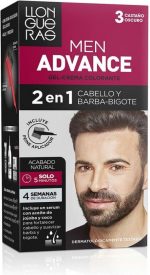 Gepigmenteerde crème Llongueras Men Advance Semi-permanent 3 - Donkerbruin (4 pcs) - Image 2