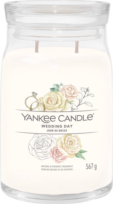 466x840-117 Yankee Candle - Wedding Day Signature Large Jar - Image 1