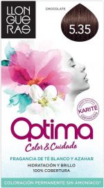 Llongueras - LLONGUERAS OPTIMA hair colour 5.35-passion chocolate - Image 2
