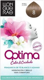 Llongueras - LLONGUERAS OPTIMA hair colour 8-light blond - Image 3