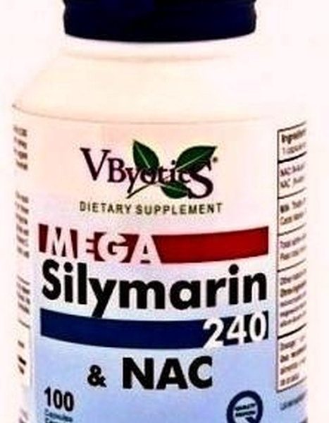 V.byotic Mega Silymarin 240 y Glutation Rabano Ne 100 Caps