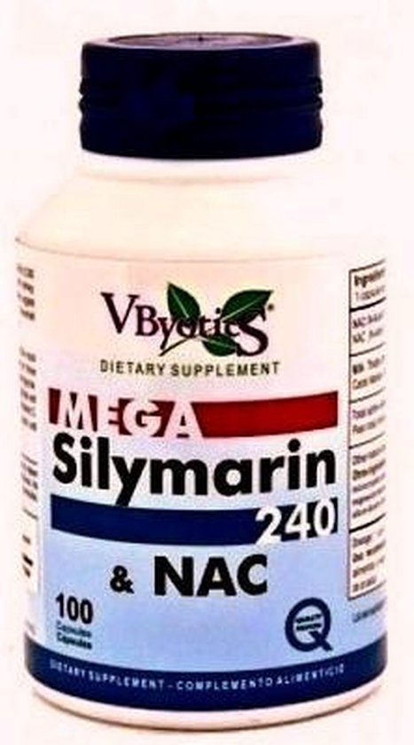 467x840-54 V.byotic Mega Silymarin 240 y Glutation Rabano Ne 100 Caps - Image 1