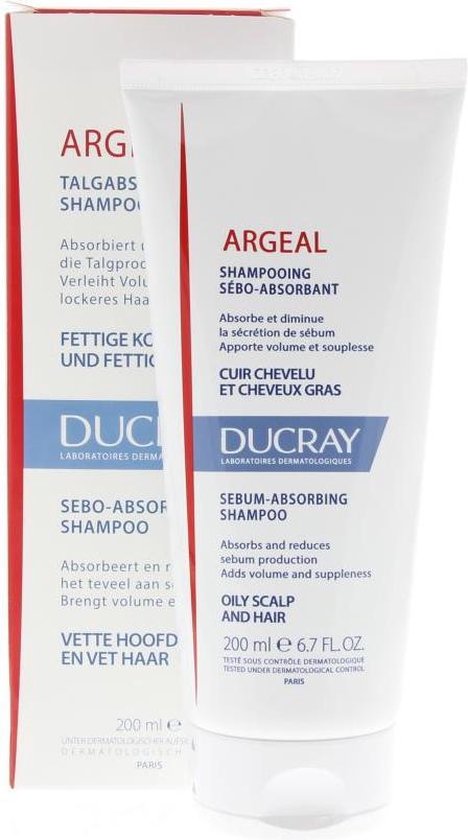 468x840-123 Ducray Argeal Sebum-absorbing Shampoo 200 Ml - Image 1