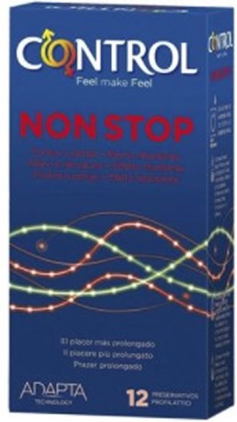 473x840-205 Control Non Stop Condoms 12 Units - Image 1