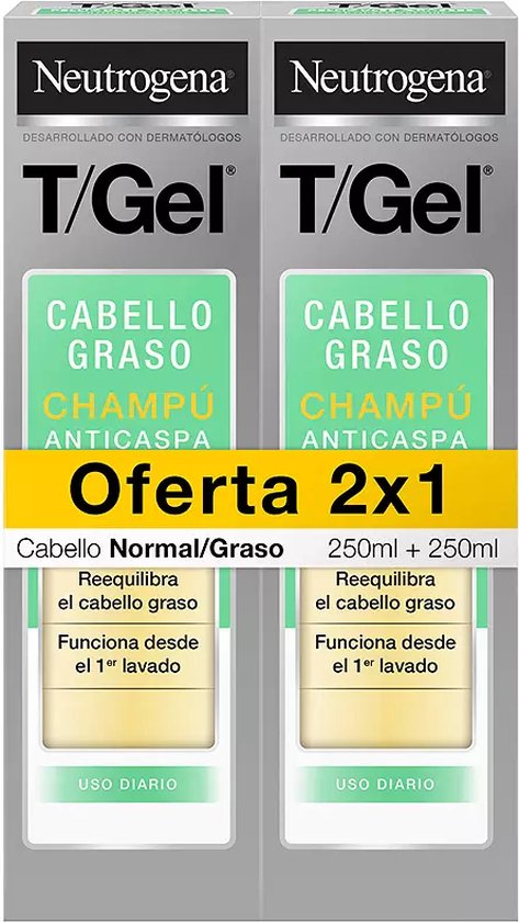 473x840-37 Anti-Roos Shampoo Neutrogena (2 x 250 ml) - Image 1