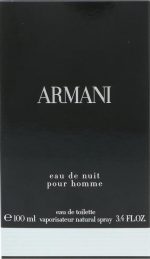 Giorgio Armani Armani Eau De Nuit Eau De Toilette Spray 100 ml for Men - Image 2