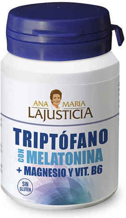 488x840-20 Tabletten Ana María Lajusticia Magnesium Melatonine Tryptofaan (60 uds) - Image 1