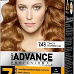 Color Advance Hair Colouring By Llongueras #7.43-cobrizo-medio-dorado