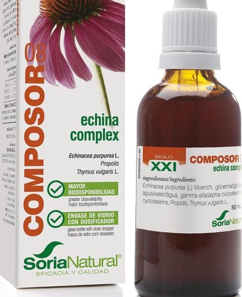 Soria Natural Composor 08 Echina Complex 50 Ml