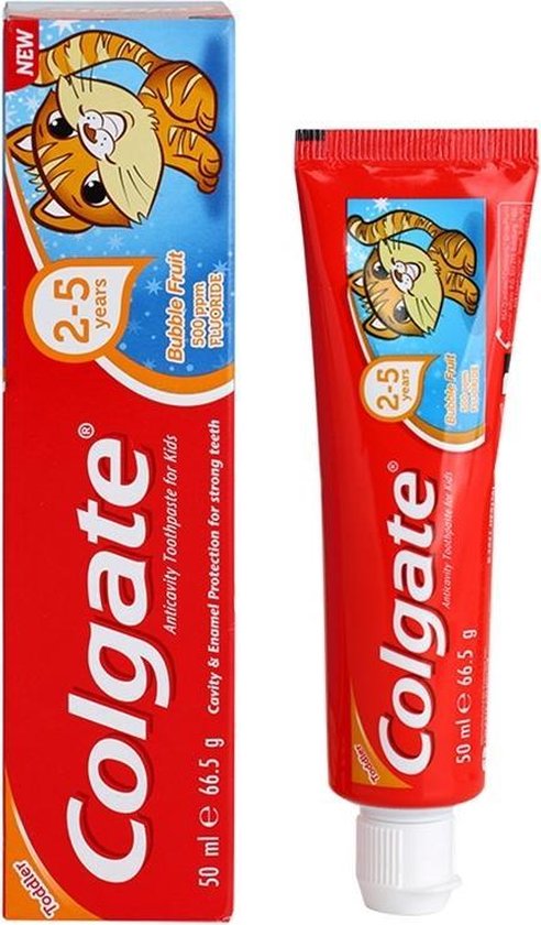 492x840-81 Colgate Kindertandpasta Bubble Fruit 50ml - 2 tot 5 jaar - Image 1