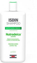 Anti-Grease Shampoo Isdin Nutradeica Anti-dandruff 400 ml - Image 3