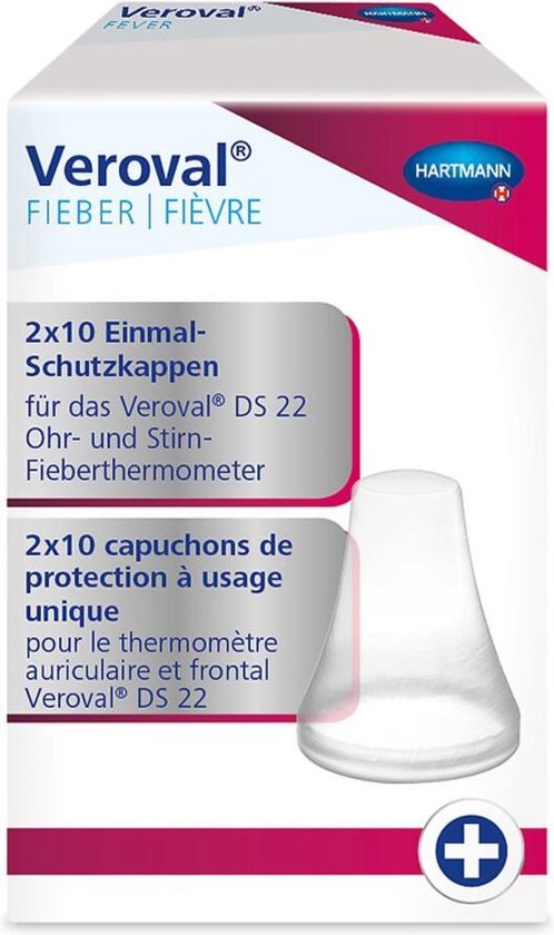 498x840-141 Hartmann Veroval Disposable Thermometer Covers 20 - Image 1
