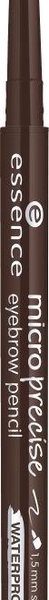 Essence Cosmetics Microprecise Lápiz De Cejas Waterproof 03-Dark Brown 0,05g