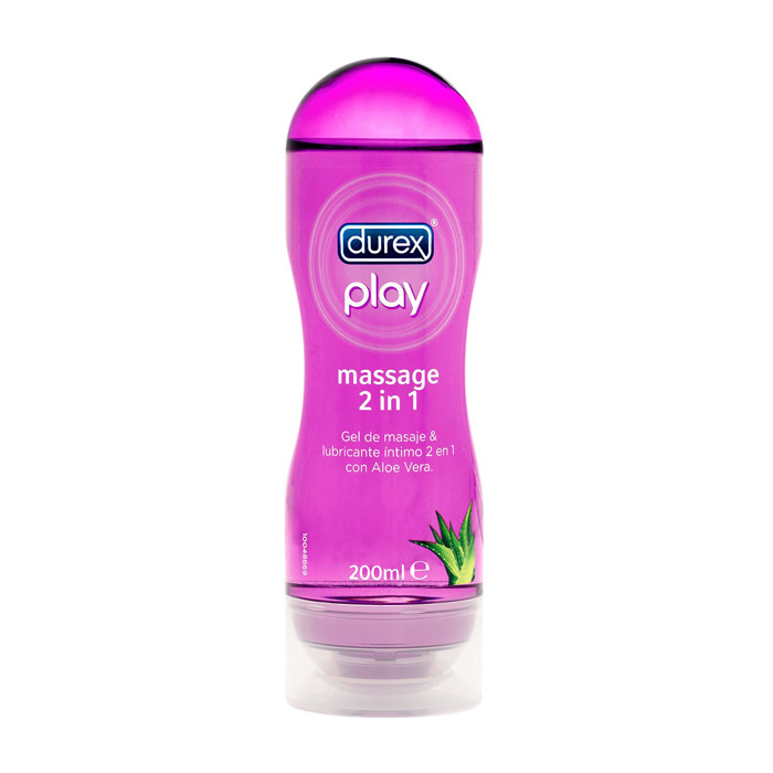 5038483733769 Durex Play Massage Aloe Vera Massage And Lubricant Gel 200 Ml - Image 1