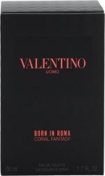 Valentino Uomo Born In Roma Coral Fantasy Edt M 50 Ml - Image 3