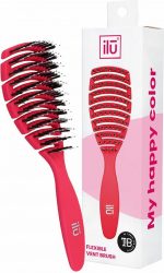 Ontwar Haarborstel IlÅ« Flexible Vent Roze - Image 2