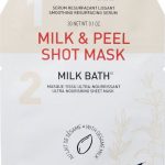 Erborian Milk & Peel Shot Mask 1 Sérum Flash Peel 3 g + 1 Masque Tissu Milk Bath 15 g