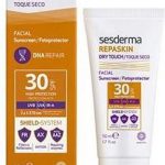 Gezichtszonnecrème Repaskin Facial Seco Sesderma Spf 30 (50 ml)