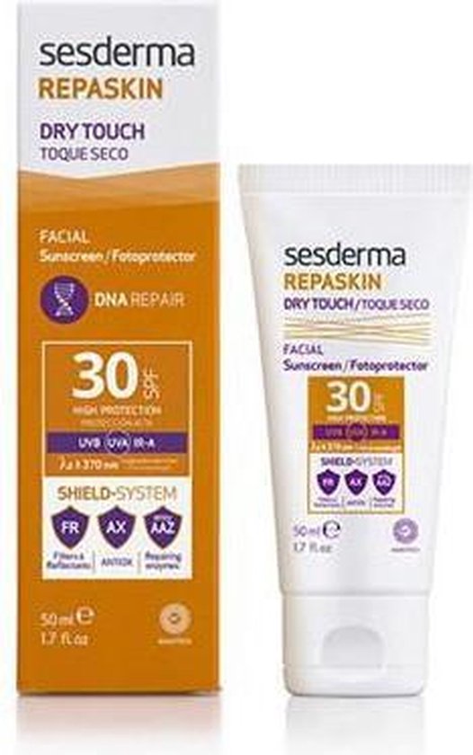 526x840-45 Gezichtszonnecrème Repaskin Facial Seco Sesderma Spf 30 (50 ml) - Image 1