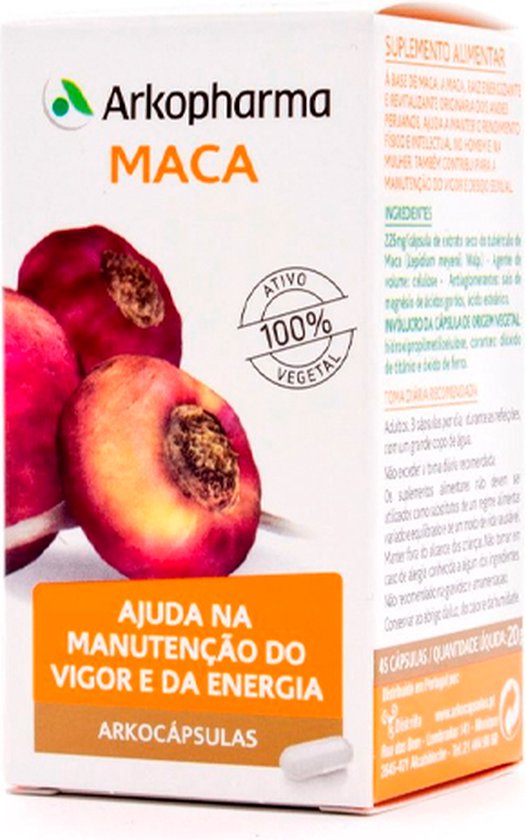526x840-50 Arkopharma Arkocapsulas Maca 225mg 45 Capsules - Image 1