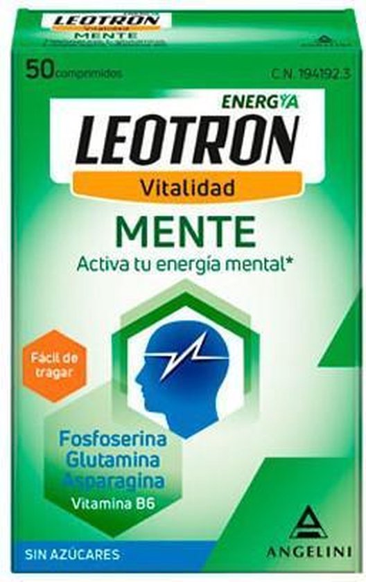 528x840-17 Angelini Leotron Mind 50 Tablets - Image 1
