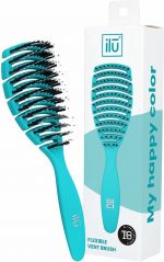 Ontwar Haarborstel IlÅ« Flexible Vent Blauw (1 Stuks) - Image 2