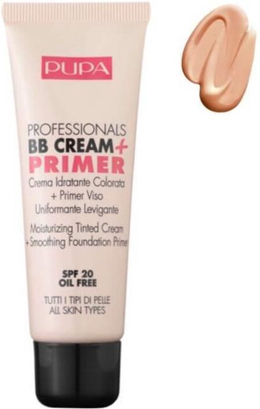 535x840-51 Pupa Milano BB Cream + Primer For Combination To Oily Skin - 001 Nude - Image 1