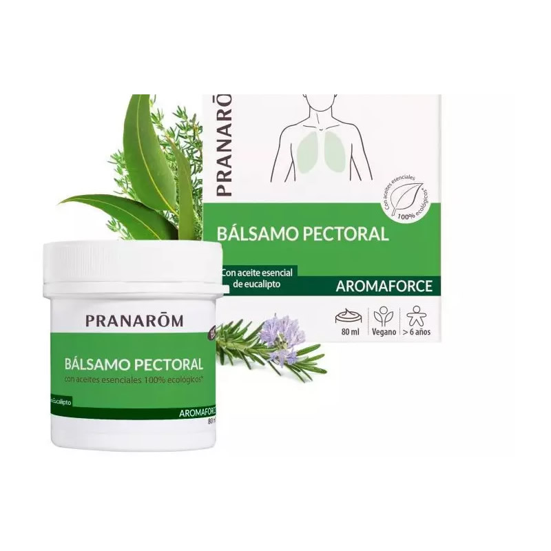 5420008527517_1 Pranarôm Aromaforce Chest Balm 80ml - Image 1