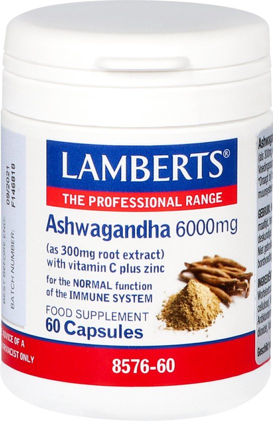 545x840-78 Lamberts - Ashwagandha complex - 60 capsules - Image 1