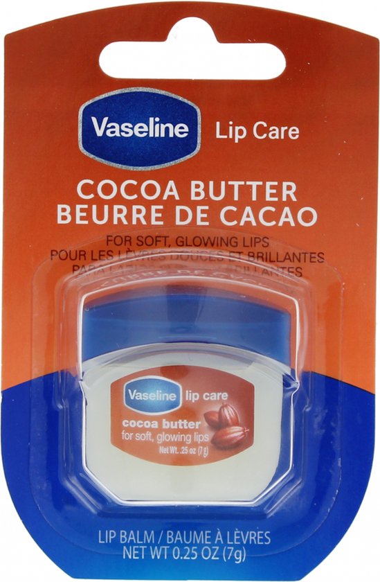 549x840-1 Vaseline Lip Therapy Cocoa Butter Lippenbalsem 7 g - potje mini - pocket - lipbalsem - Image 1