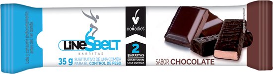 Novadiet Line Sbelt Chocolate Barritas 35g