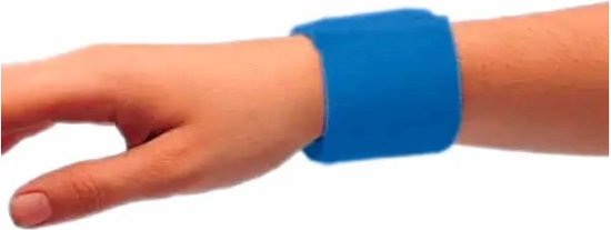 550x207-5 Corysan Velcro Wristband Blue 1u - Image 1