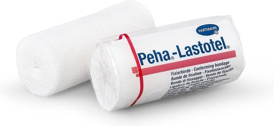 550x253-1 Hartmann Peha-lastotel Elastic Bandage 8cmx4m - Image 1