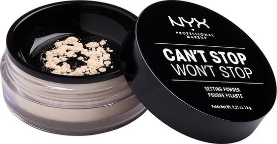 Nyx Professional Makeup   Can t Stop Won t Stop Setting Powder   Light