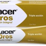 Tandpasta met drievoudige werking Lacer Oro (75 ml)