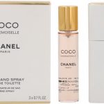 CHANEL COCO MADEMOISElle EAU DE TOILETTE TWIST AND SPRAY 20ML VAPORIZADOR 3 UND