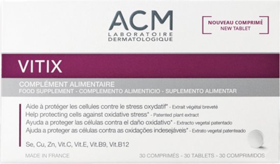 550x323-9 Laboratoire ACM Vitix Voedingssupplement 30 Tabletten - Image 1