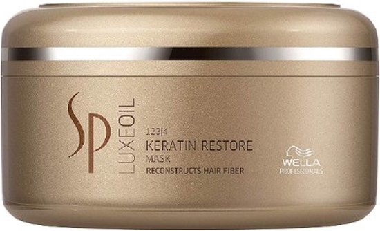 550x334-80 Wella SP Keratin Restore Haarmasker 150 ml - Image 1