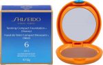 Shiseido Tanning Compact Foundation SPF 6 Honey - 12 g - foundation - Image 2