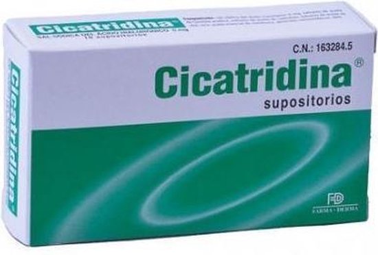 550x372-55 Cicatridina Suppositories For Hemorrhoids 5 Mg - Image 1