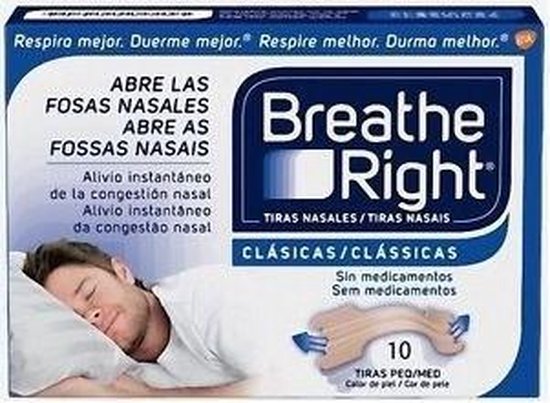 550x403-16 Breathe Right Nasal Strips Small Size 10 Units - Image 1