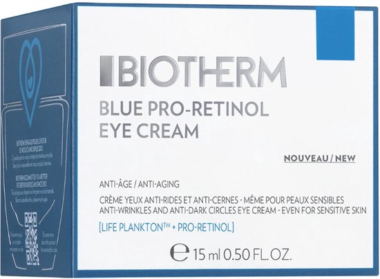 550x403-17 Biotherm Blue Retinol Crème Blue Pro-Retinol Eye Cream 15ml - Image 1