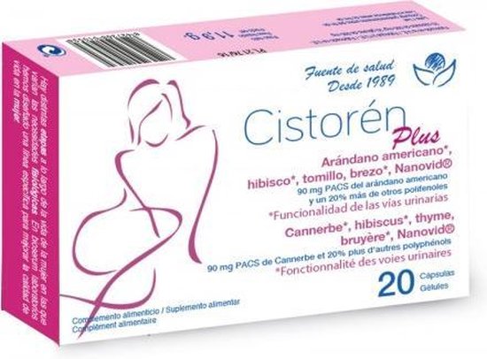 550x406-40 Bioserum Cistoren Plus 20 Caps - Image 1