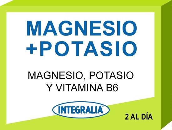 Integralia Magnesio Potasio Vitamina B6 60 Caps