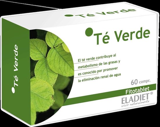 550x437-51 Eladiet Te Verde Fitotablet 60 Comp - Image 1