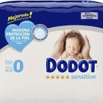 Wegwerpluiers Dodot Sensitive Maat 0 (24 uds)