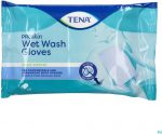Tena Wet Wash Gloves - zacht geparfumeerd - 8 doekjes/stuk - Image 2